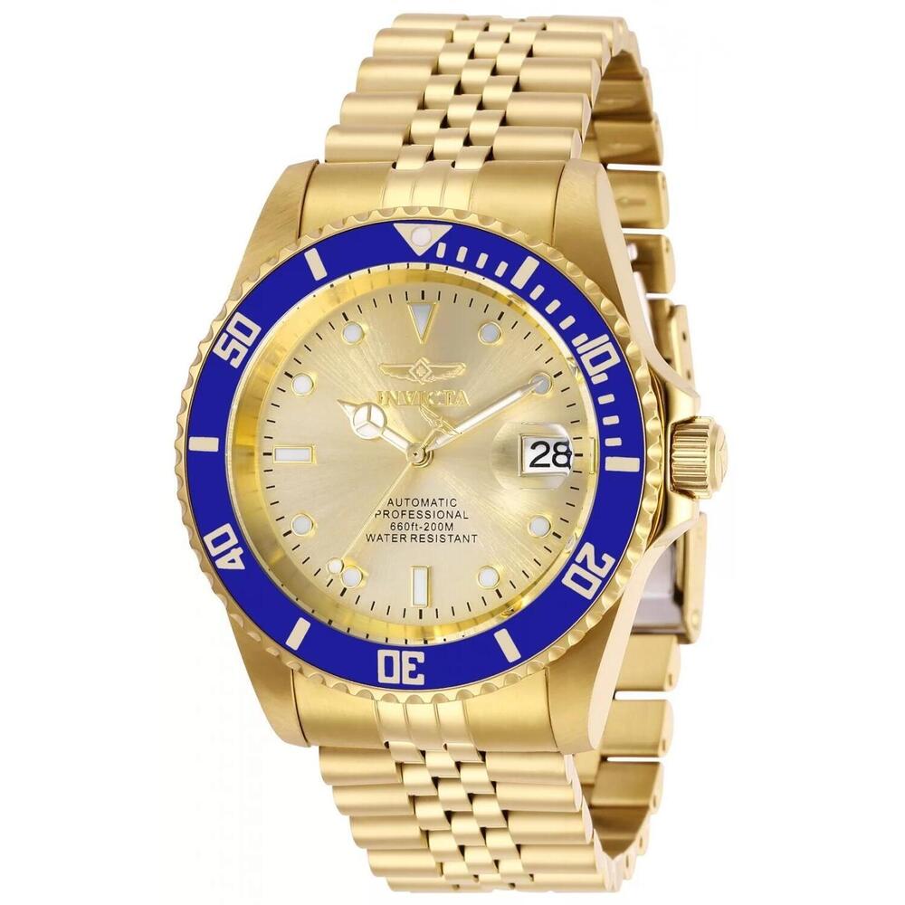 NWT Invicta 29185 Pro Diver | 3-Hand | Champagne | Men's Watch